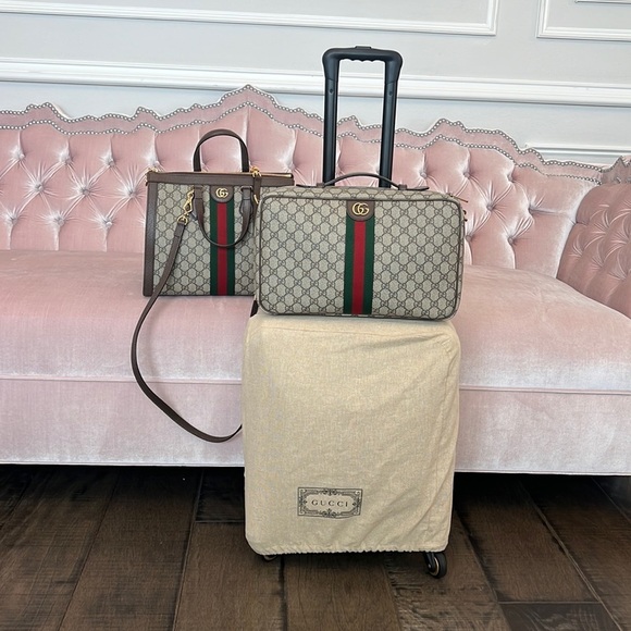 NWT GUCCI SAVOY SMALL CABIN TROLLEY - Picture 17 of 17